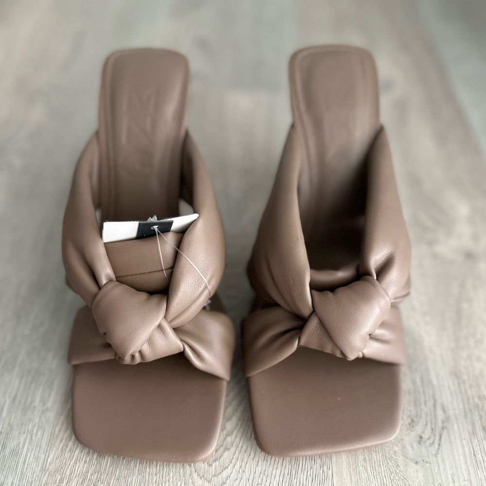 Mango Genuine Leather Heels New